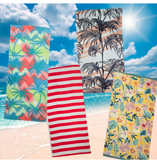 Cotton Beach Towels Imperfect