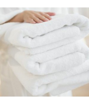 Imperfect Bundle of 20 White Hand Towels