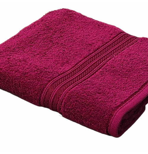 Maroon Bath Towels